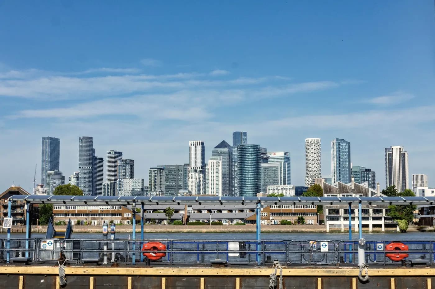Canary Wharf skyline, London